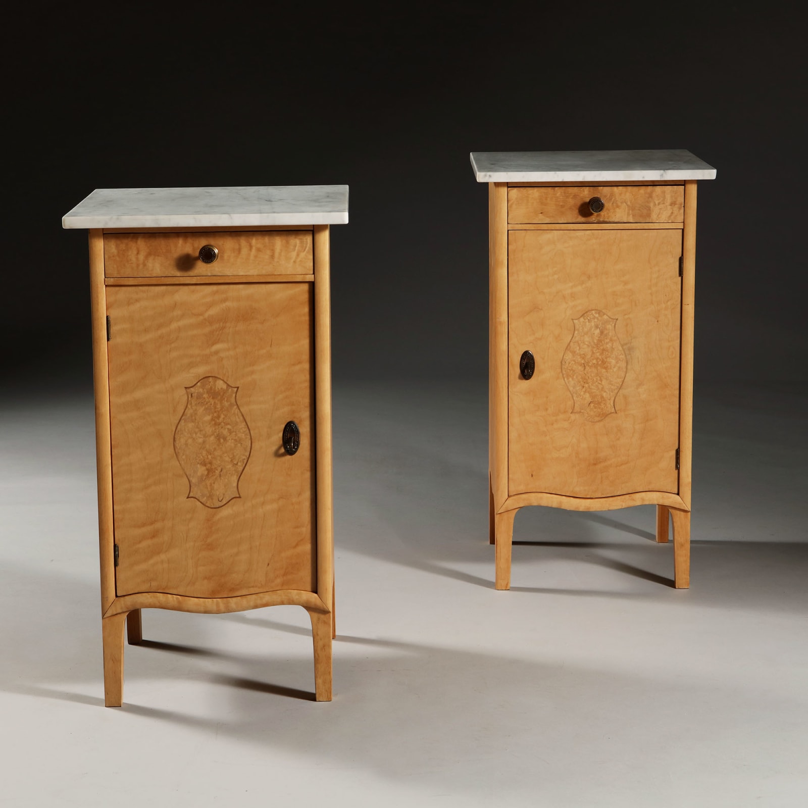 Swedish, Bedside Tables, 1910's