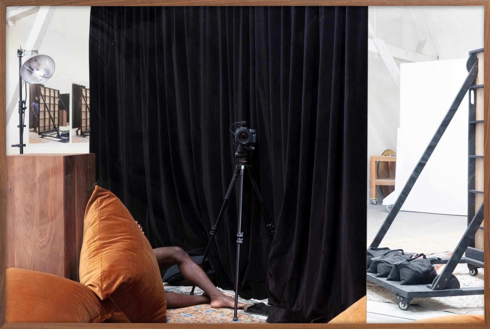 Paul Mpagi Sepuya (b.1982), Daylight Studio Mirror (0X5A1713), 2021