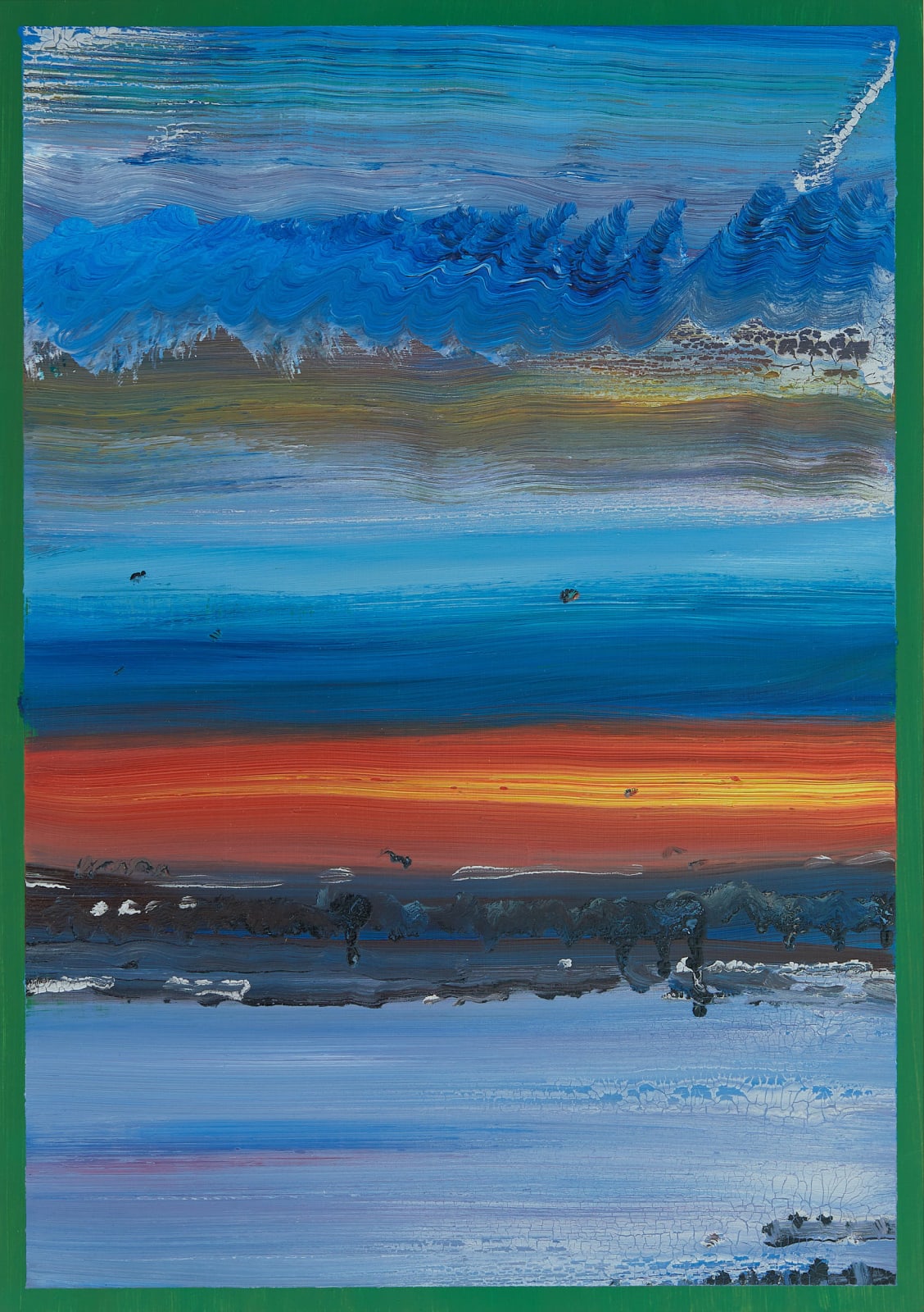 Rui Miguel Leitao Ferreira (b.1977), Sunset in St Leonards on Sea, 2020