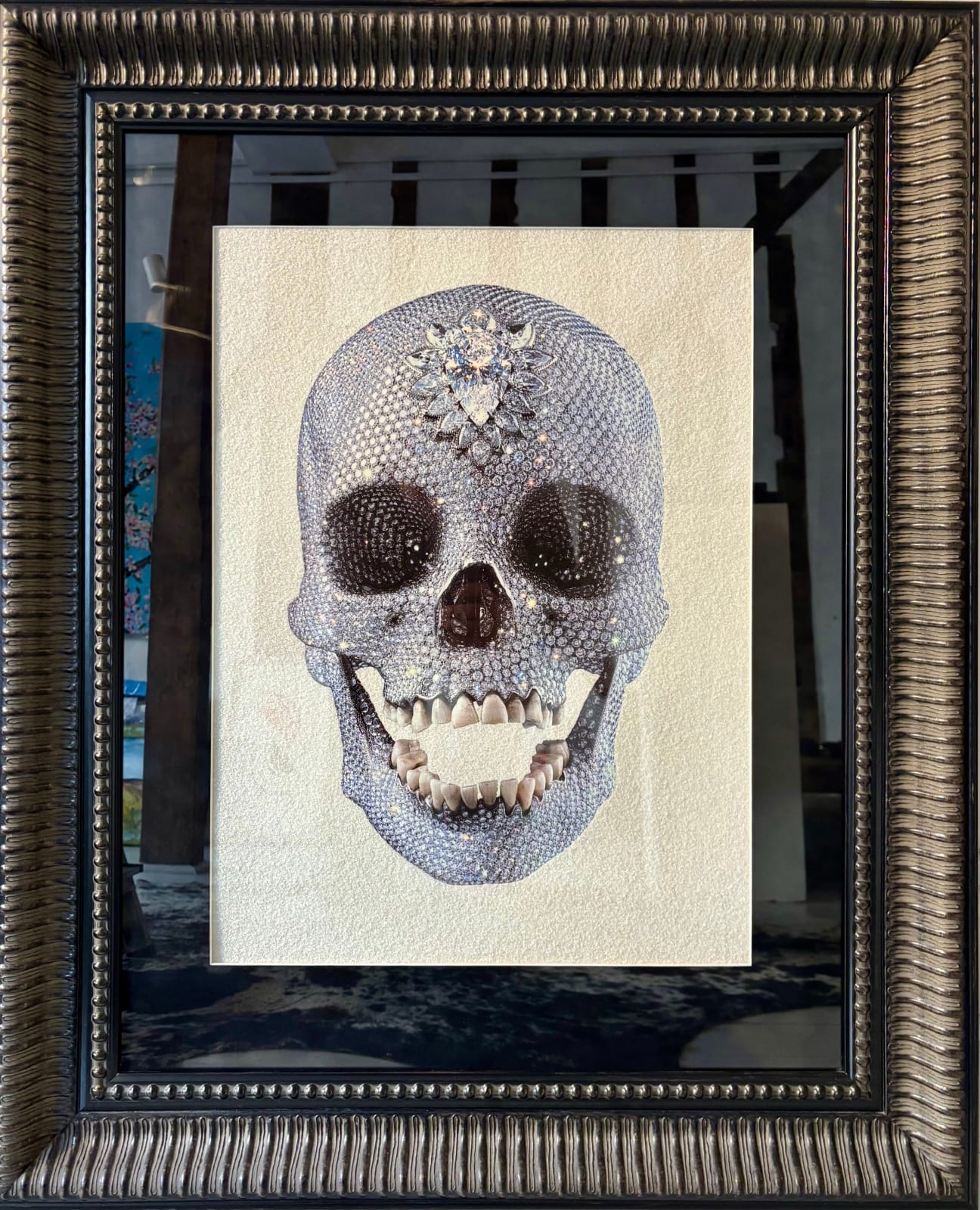 Damien Hirst, For the Love of God (White, diamond dust), 2011