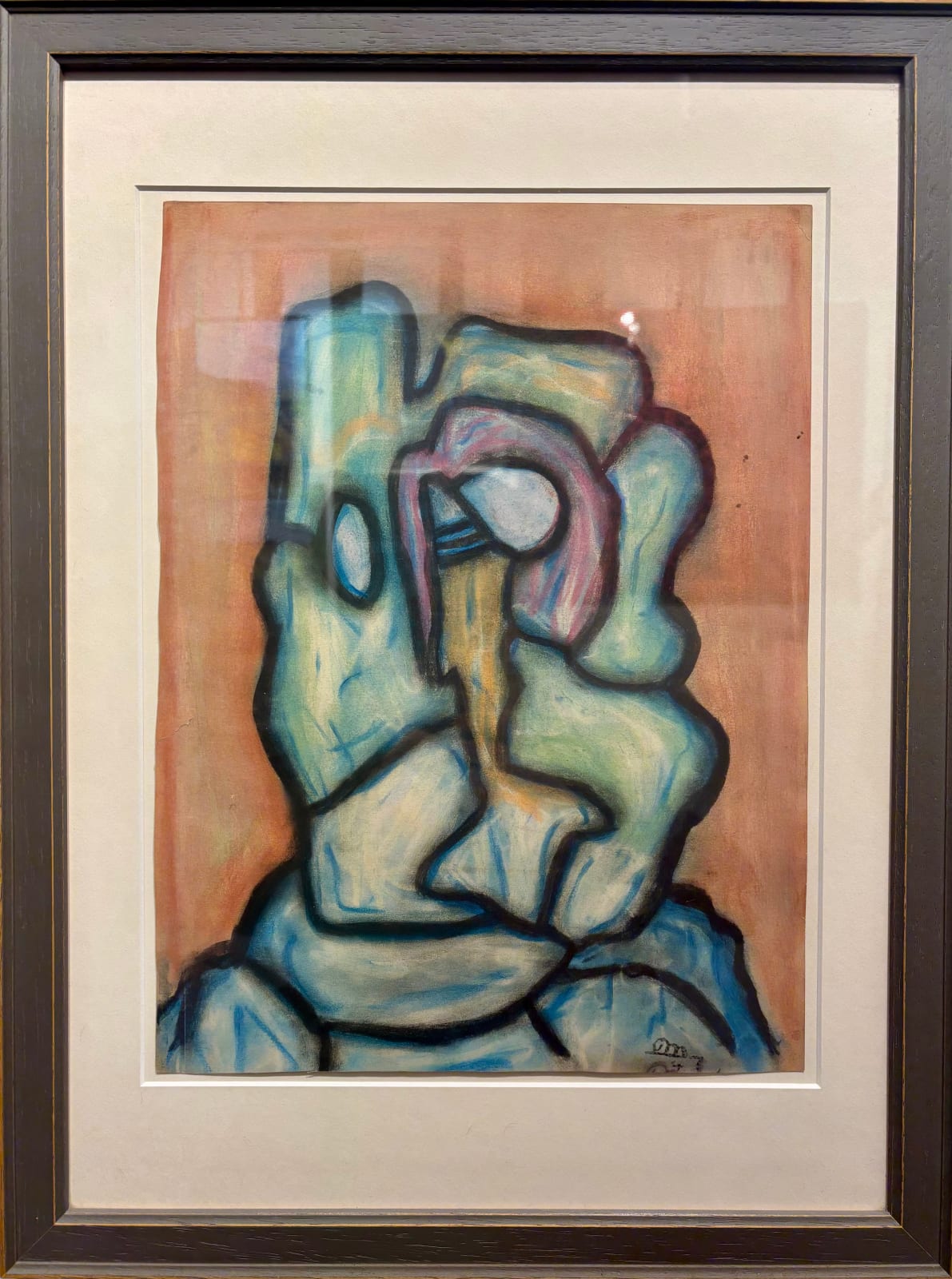 Desmond Morris, 1947/1 PORTRAIT, 1947