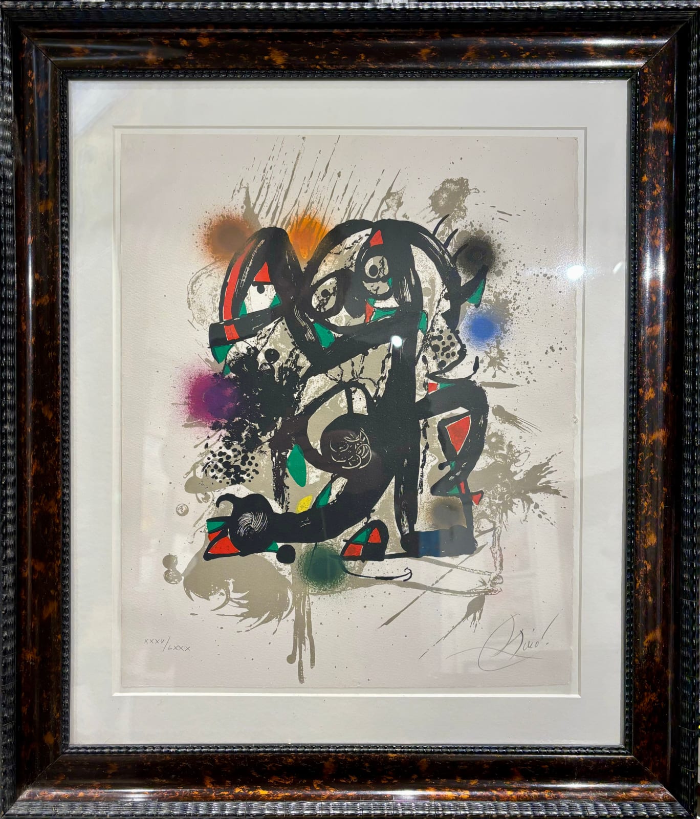 Joan Miro, Lithographs III / Maeght 1118 , 1977