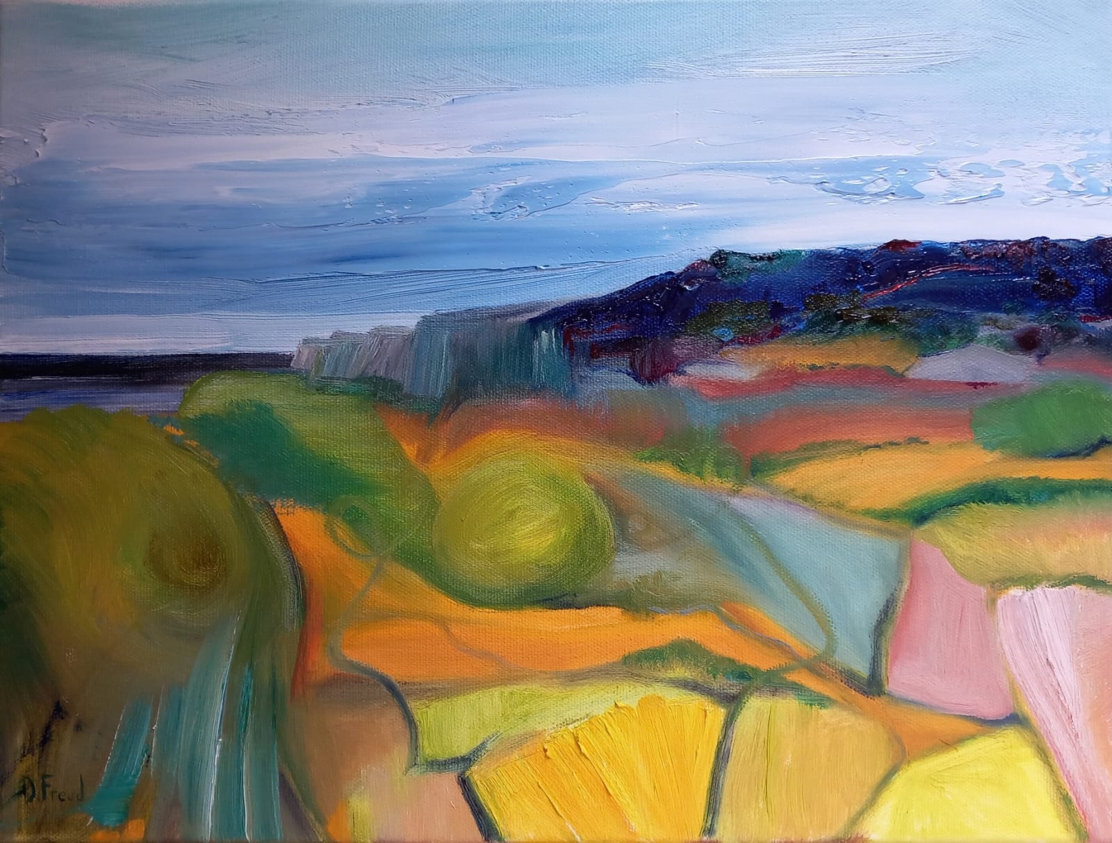 David Freud, Landscape
