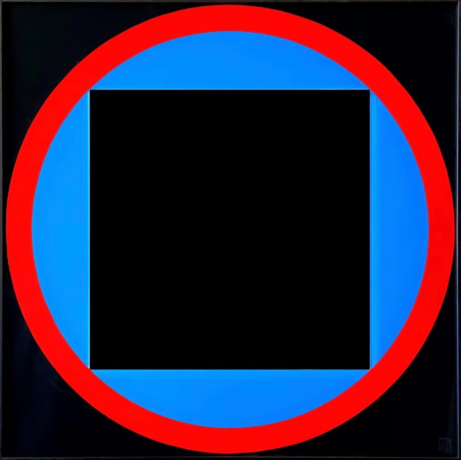 Clay, Halo Red & Blue #3