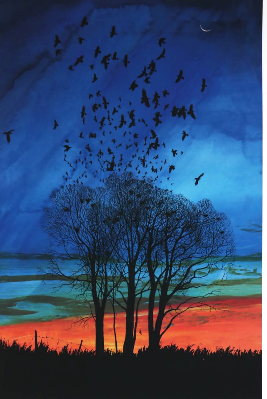 Stanley Donwood, Clamour, 2022