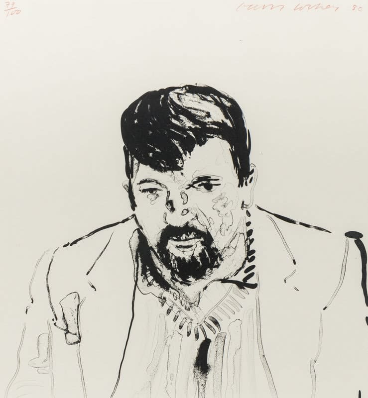 David Hockney, John Hockney, 1980