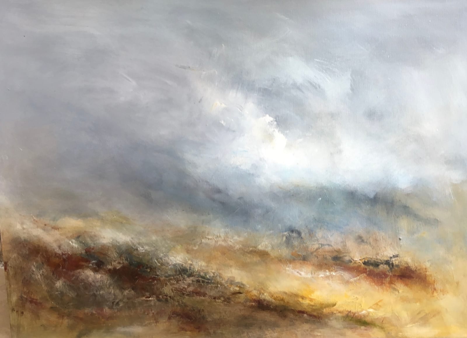 Barbara Grenet, Mist on the Hillside