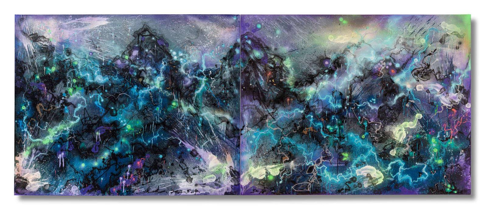 Chen Yingjie, Paint from the Nature of Yunnan No.128, 2022