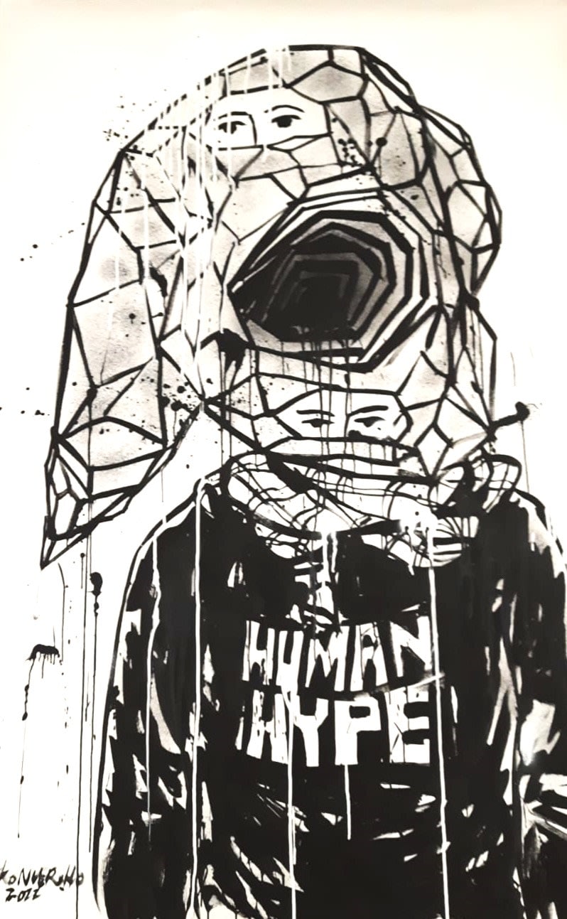 Eko Nugroho, We Owe Our Mind #2, 2022