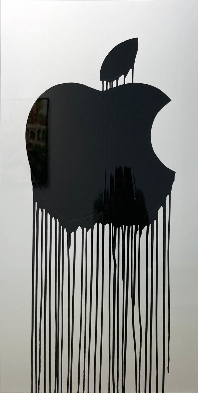 Zevs, Liquidated Apple, 2015