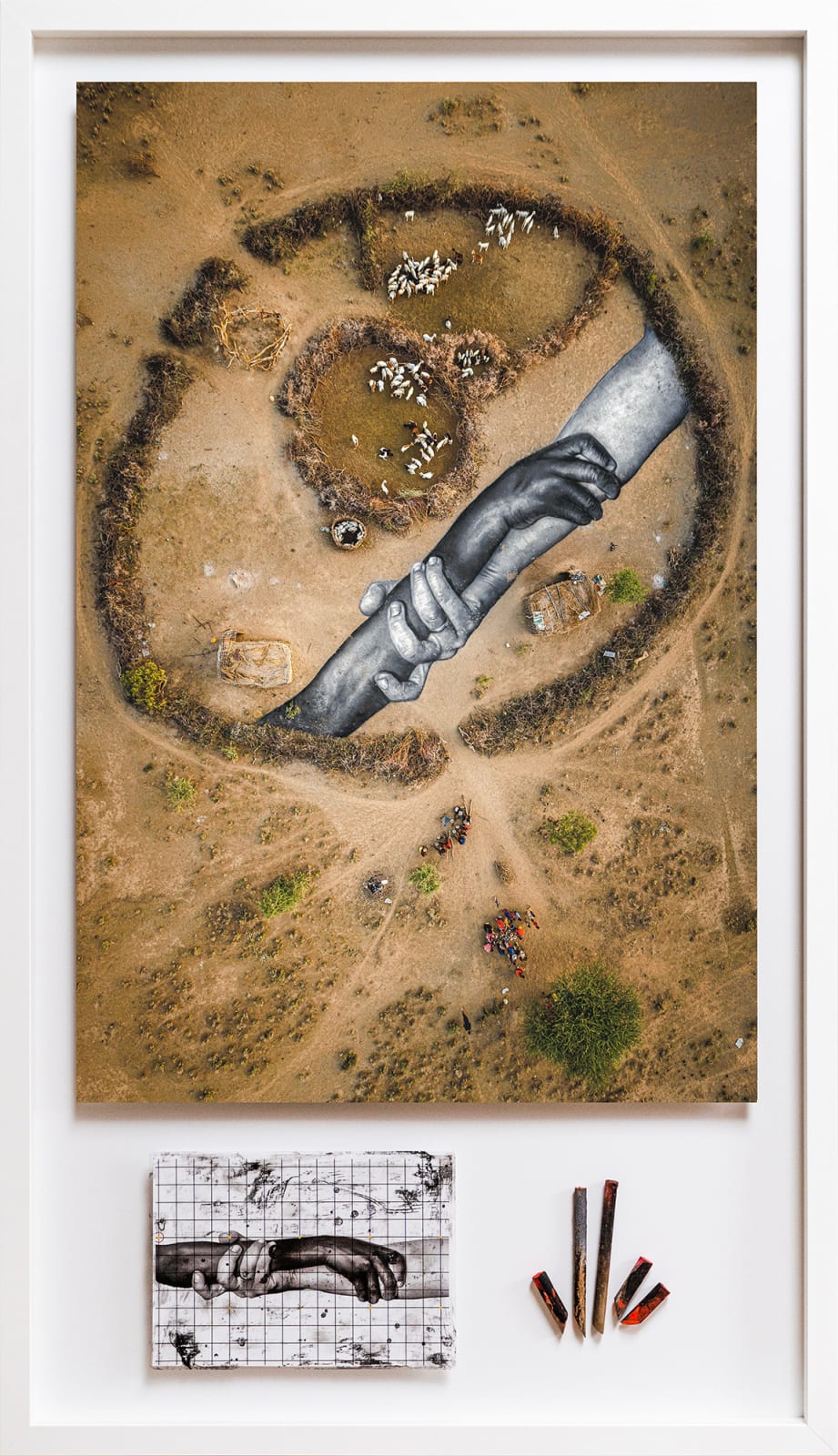 Saype, Beyond Walls, Step 17 : Kenya, 2023