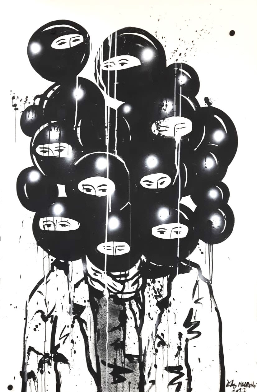 Eko Nugroho, We Owe Our Mind #1, 2022