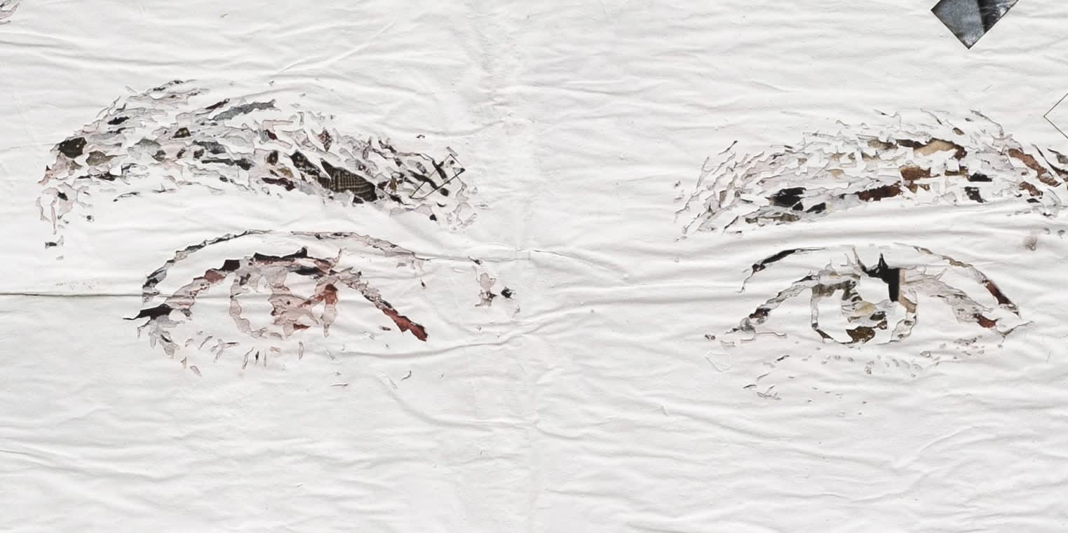 Vhils, Pictorial Series #15, 2022