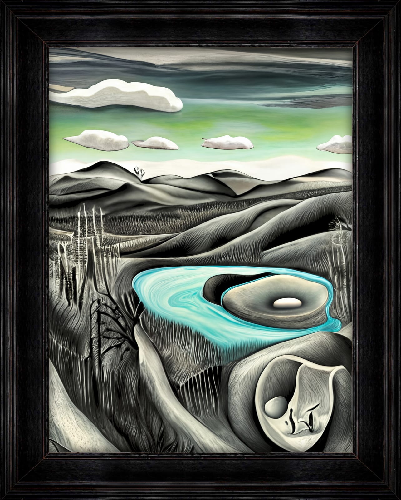 Obvious, A Translucent Branching, 2024