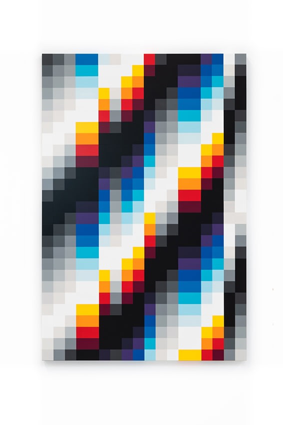 Felipe Pantone, Chromadynamica #97, 2019