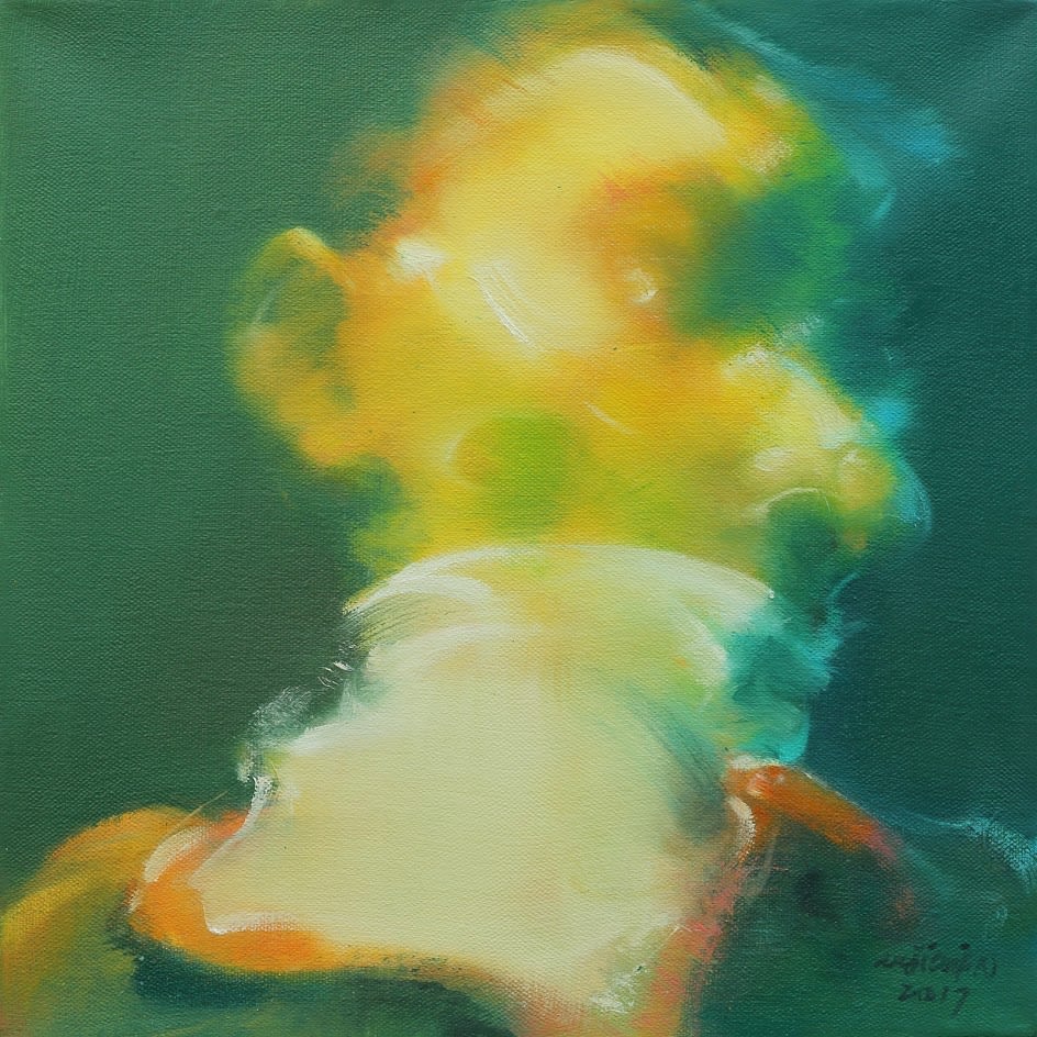 Wu Jianjun, Portrait of a woman, 2017