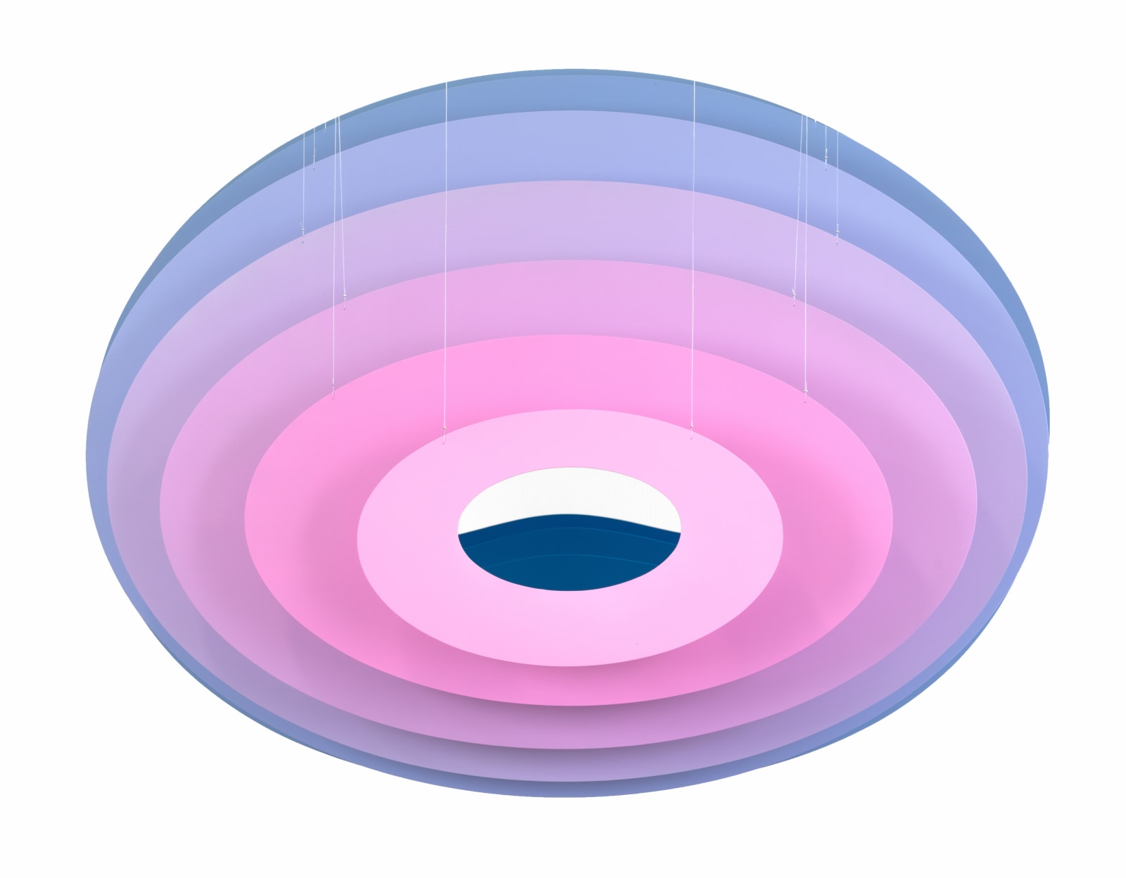 Jan Kalab, Form of Void 624 D (Blue Gradient), 2024