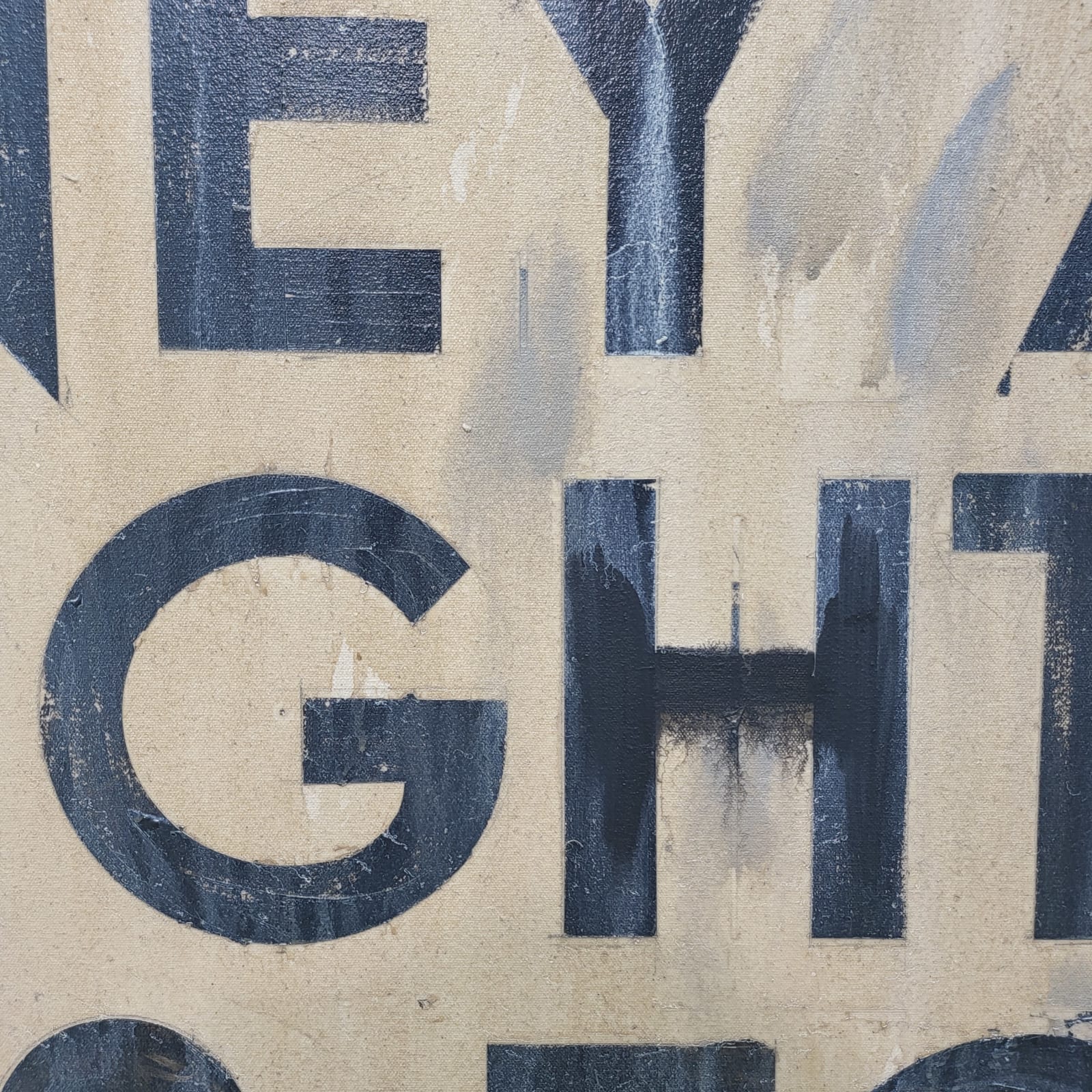 Robert Montgomery, Wooden Houses on Land