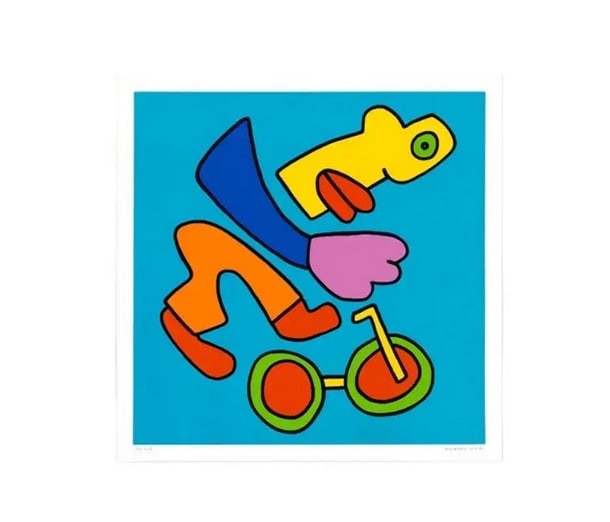 Thierry Noir, BMX Racing (Blue), 2024