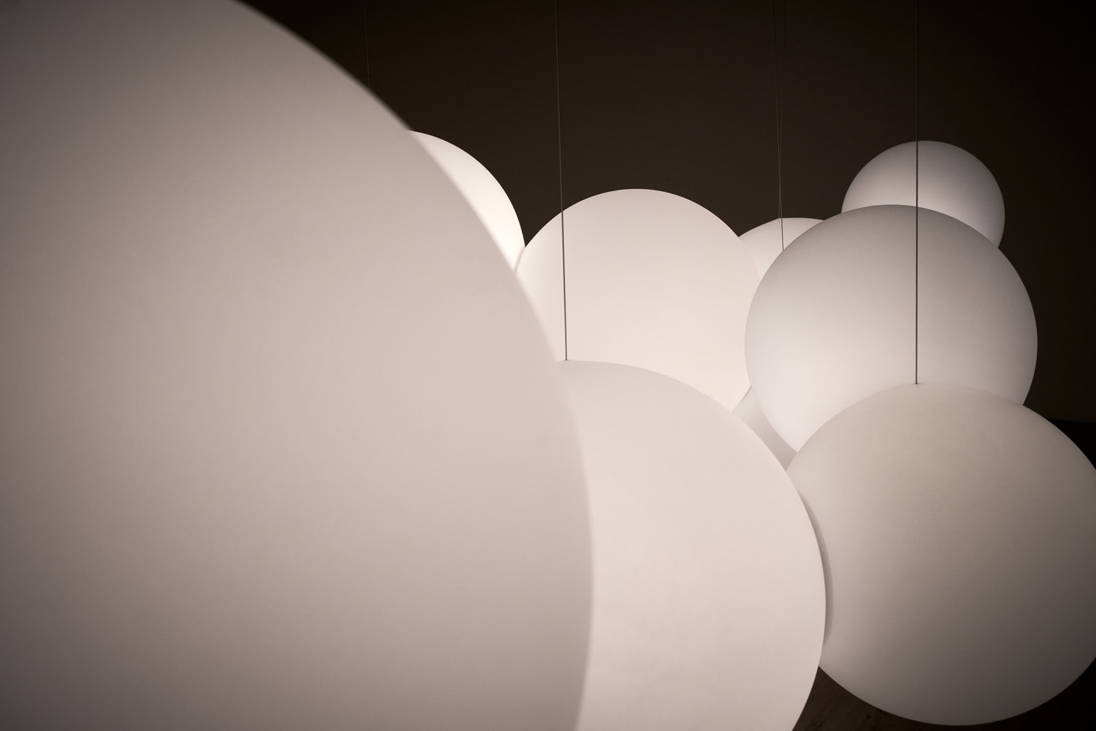 Charles Petillon, Altocumulus 23 (with light), 2022