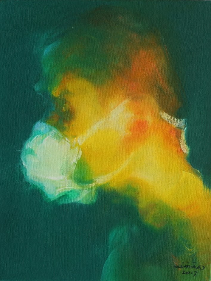 Wu Jianjun, Portrait of a man 4, 2017