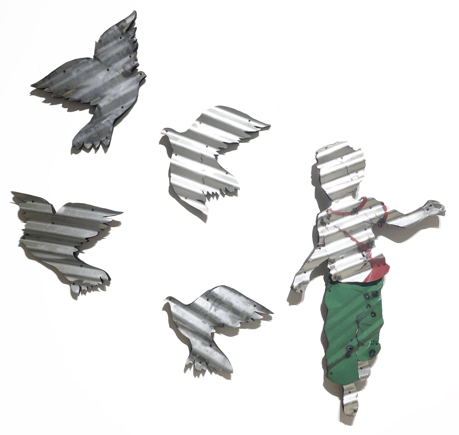 Abdul Rahman Katanani, Boy Green Pants, 2021