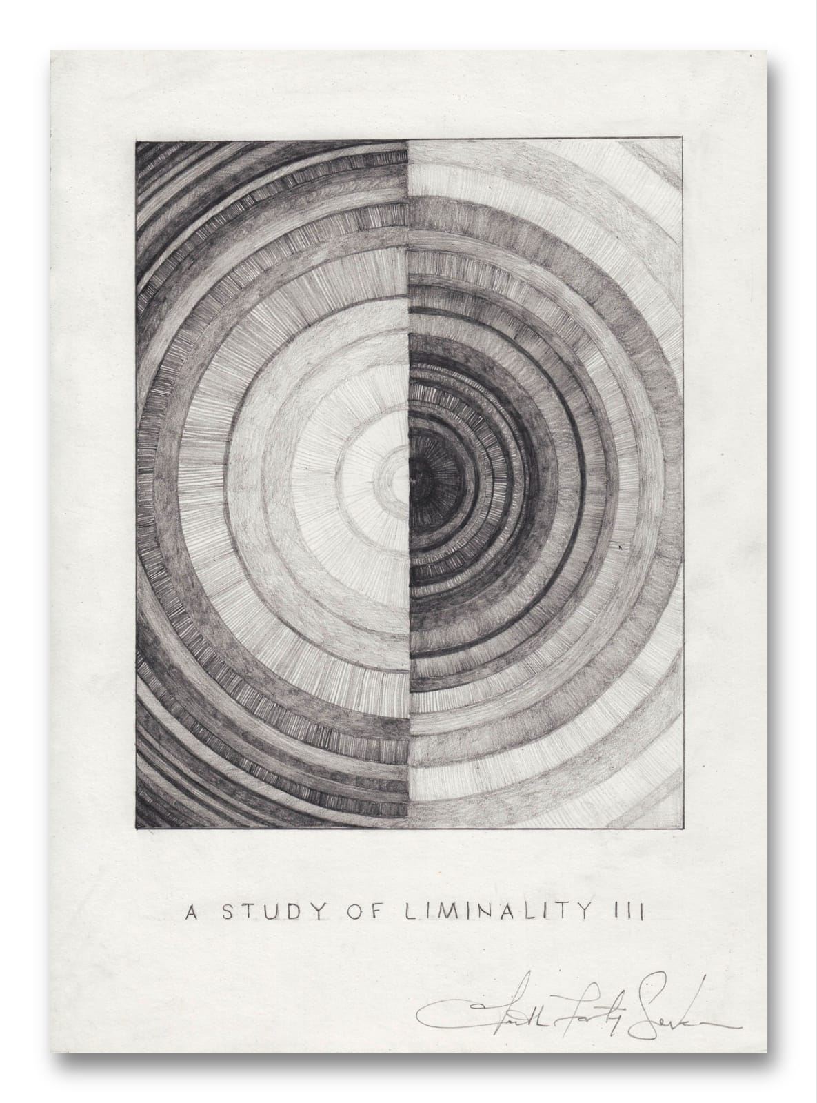 Faith XLVII, A Study of Liminality III, 2020