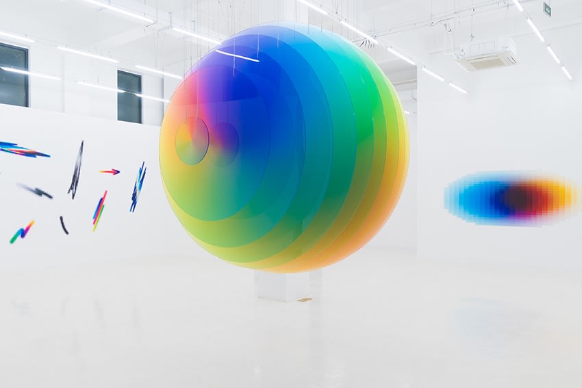 Felipe Pantone, Subtractive Variability Dimensional 2, 2019