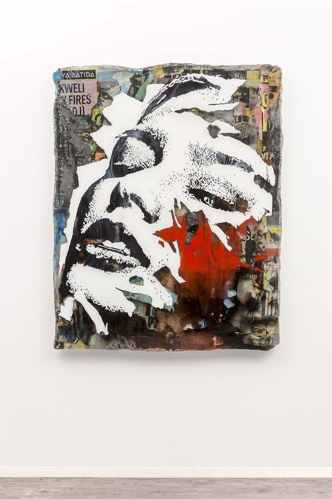 Vhils, Eolith Series #04, 2020