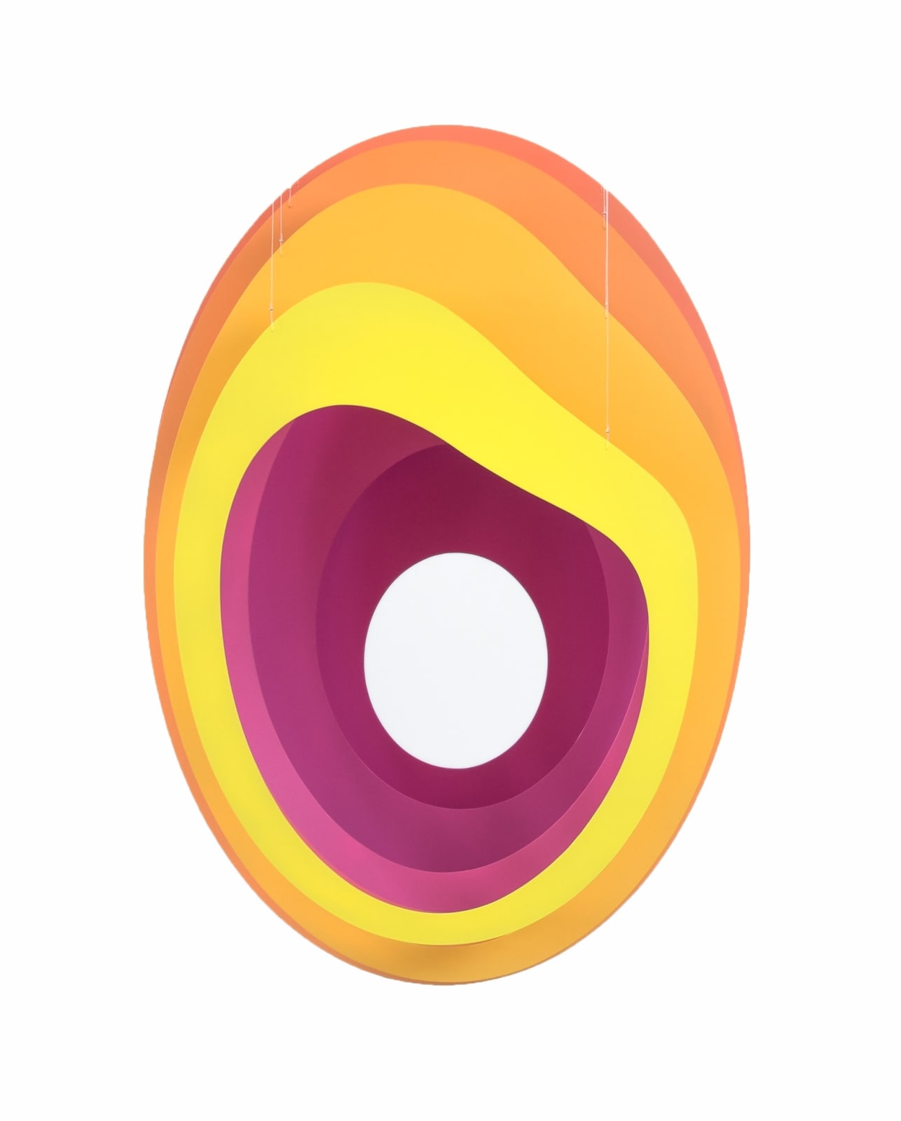 Jan Kalab, Form of Void 624 G (Pink Gradient), 2024