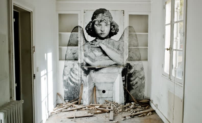 Stéphane Bisseuil, YZ Les Bains Ange - format horizontal, 2013