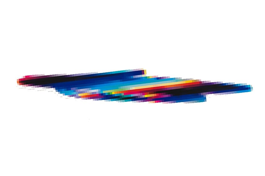 Felipe Pantone, Integration System #6, 2018