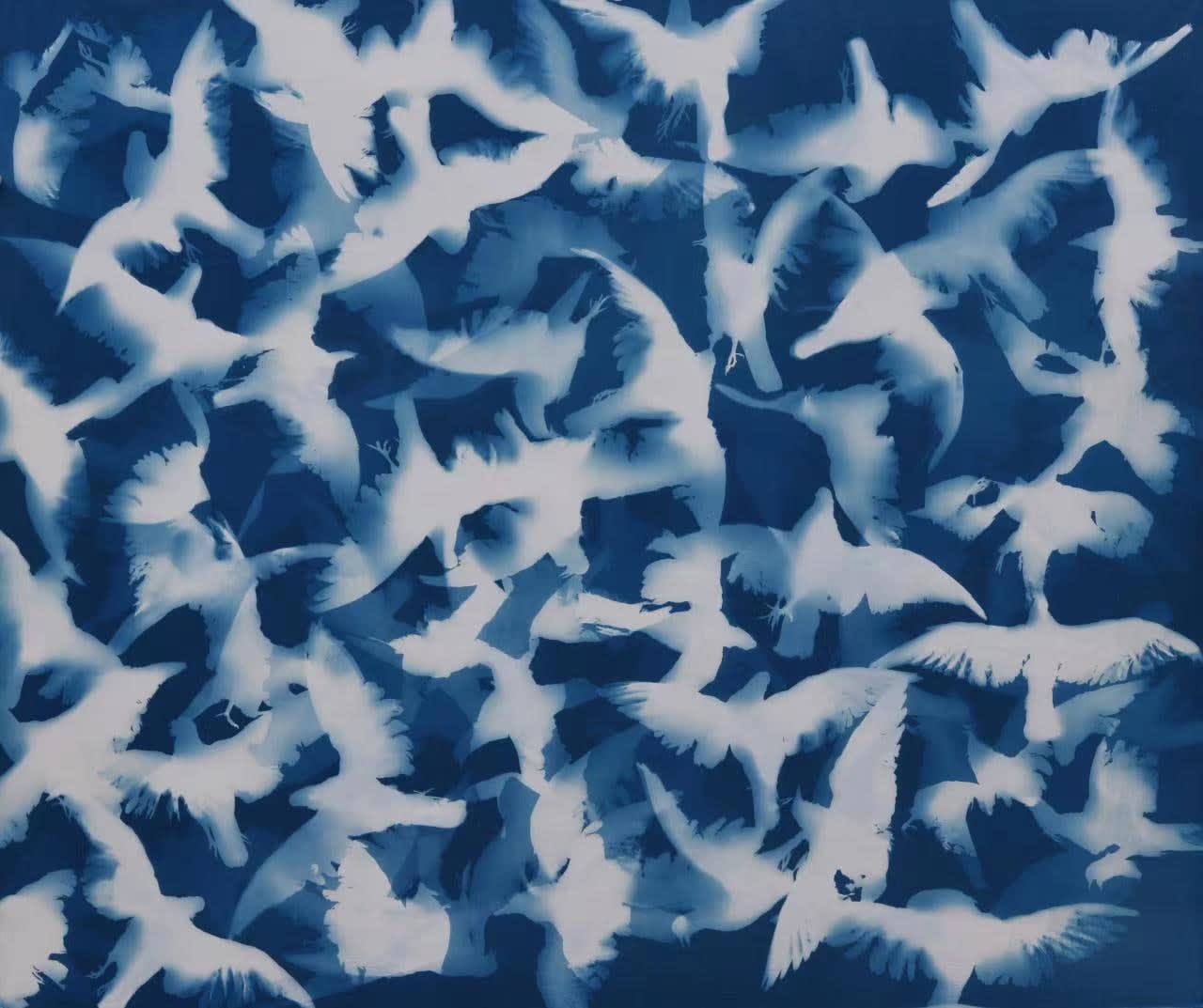 Zhang Dali, Pigeons(29), 2021