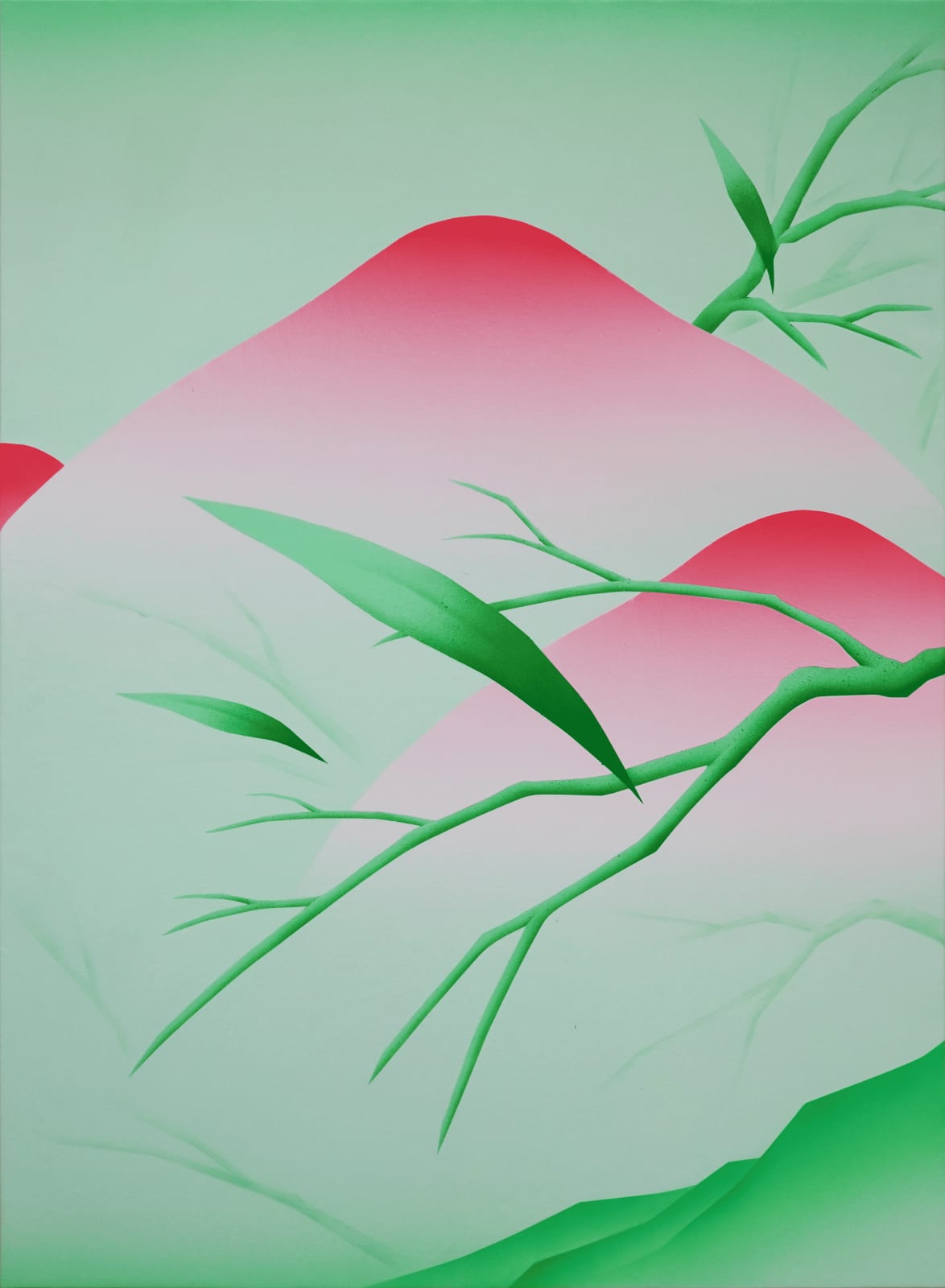 Zelam Lim, Glowing Landscape XIII, 2026