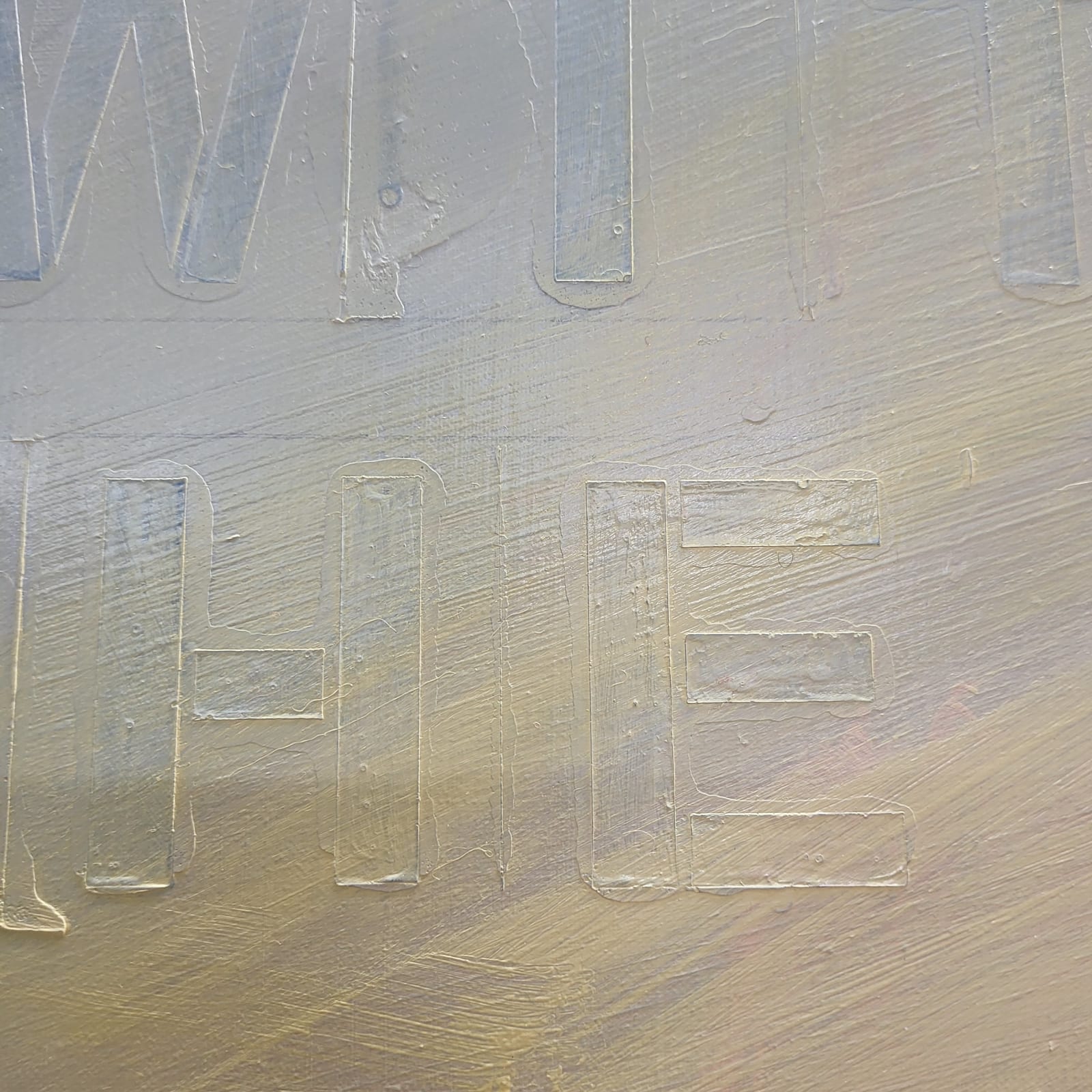 Robert Montgomery, God is Bored of Us, 2021