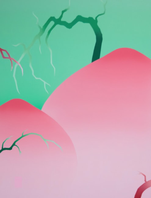 Zelam Lim, Glowing Landscape V, 2022