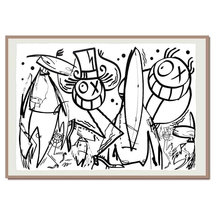 André X Futura, Chez Nous (b&w), 2018