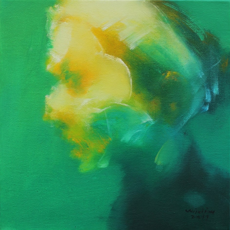 Wu Jianjun, Portrait of a woman 3, 2017