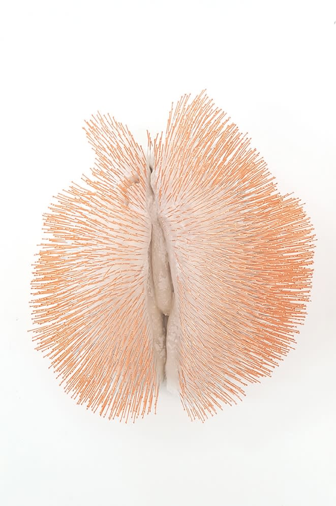 Prune Nourry, Lungs (needles), 2015-2016