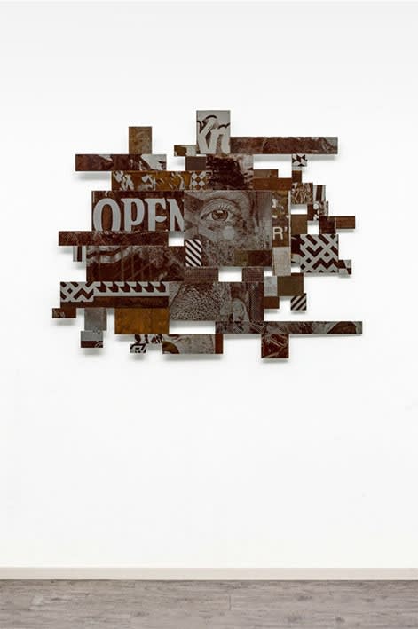 Vhils, Perplex Series #07, 2020