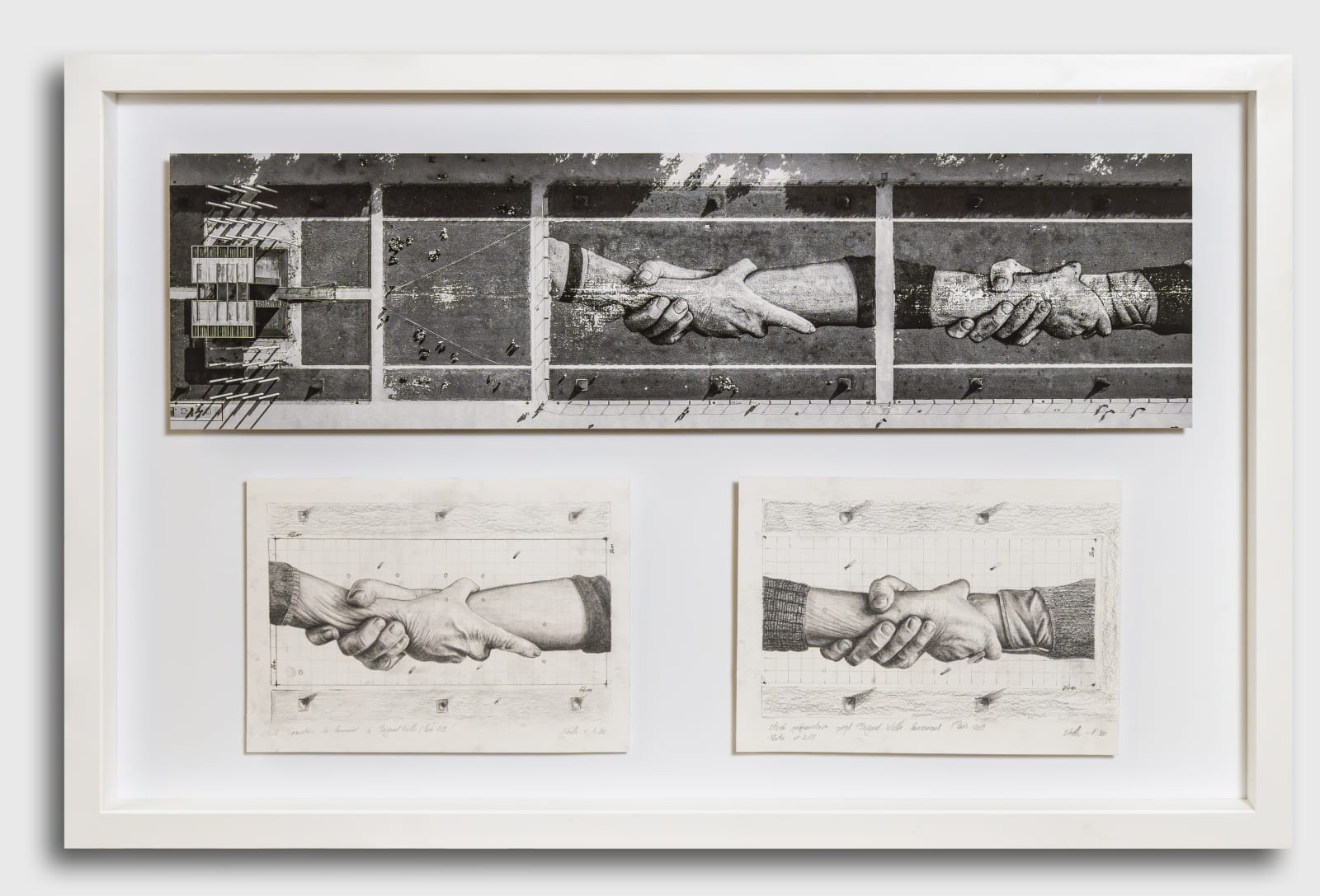 Saype, Beyond Walls, Step 1 : Paris (FR) 2019, 15 000 m², 48°51'14.12"N 2°18'4.58"E, 2024