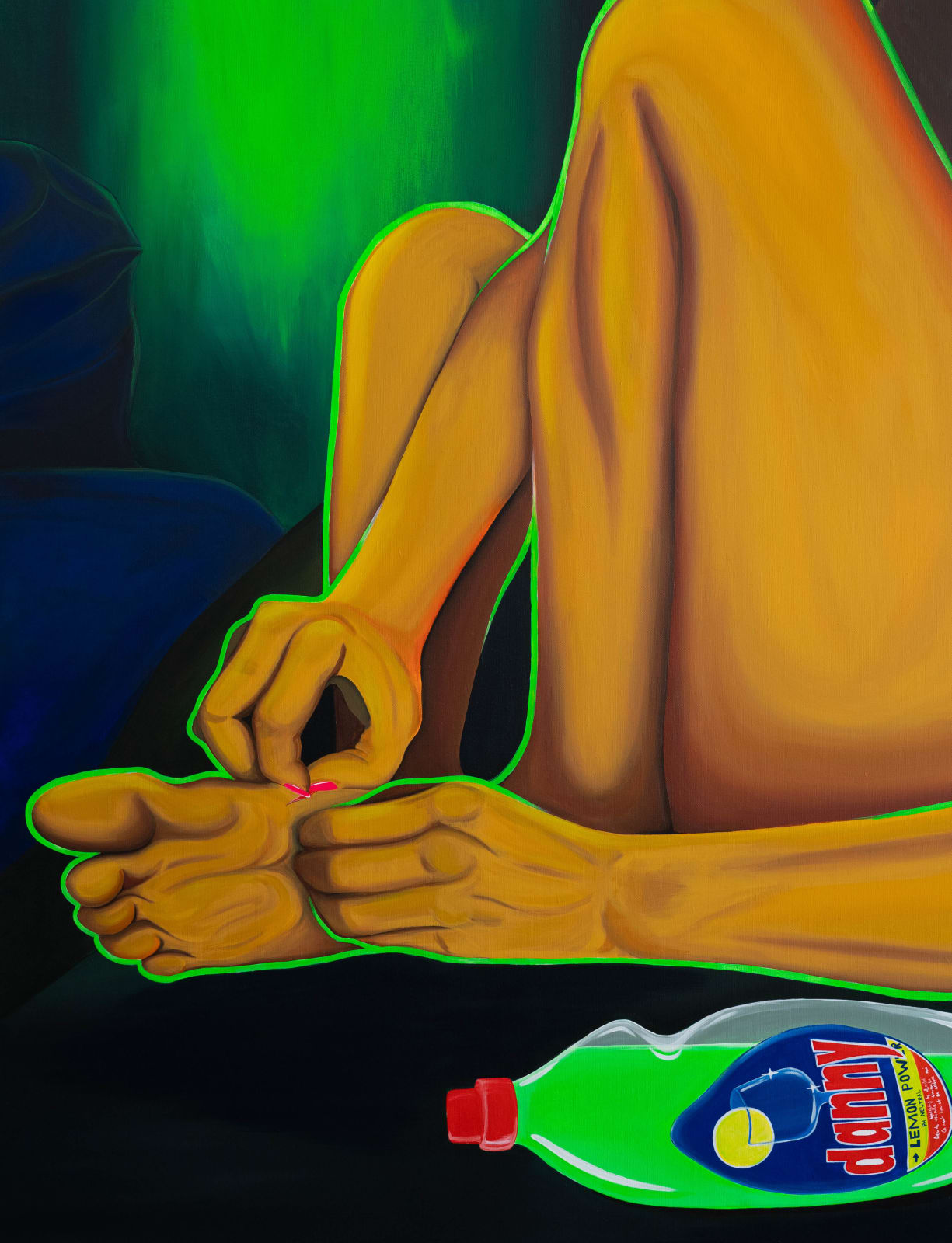 Cecile Cornet, Painted dreams, ou comment retirer une épine avec grâce,, 2023