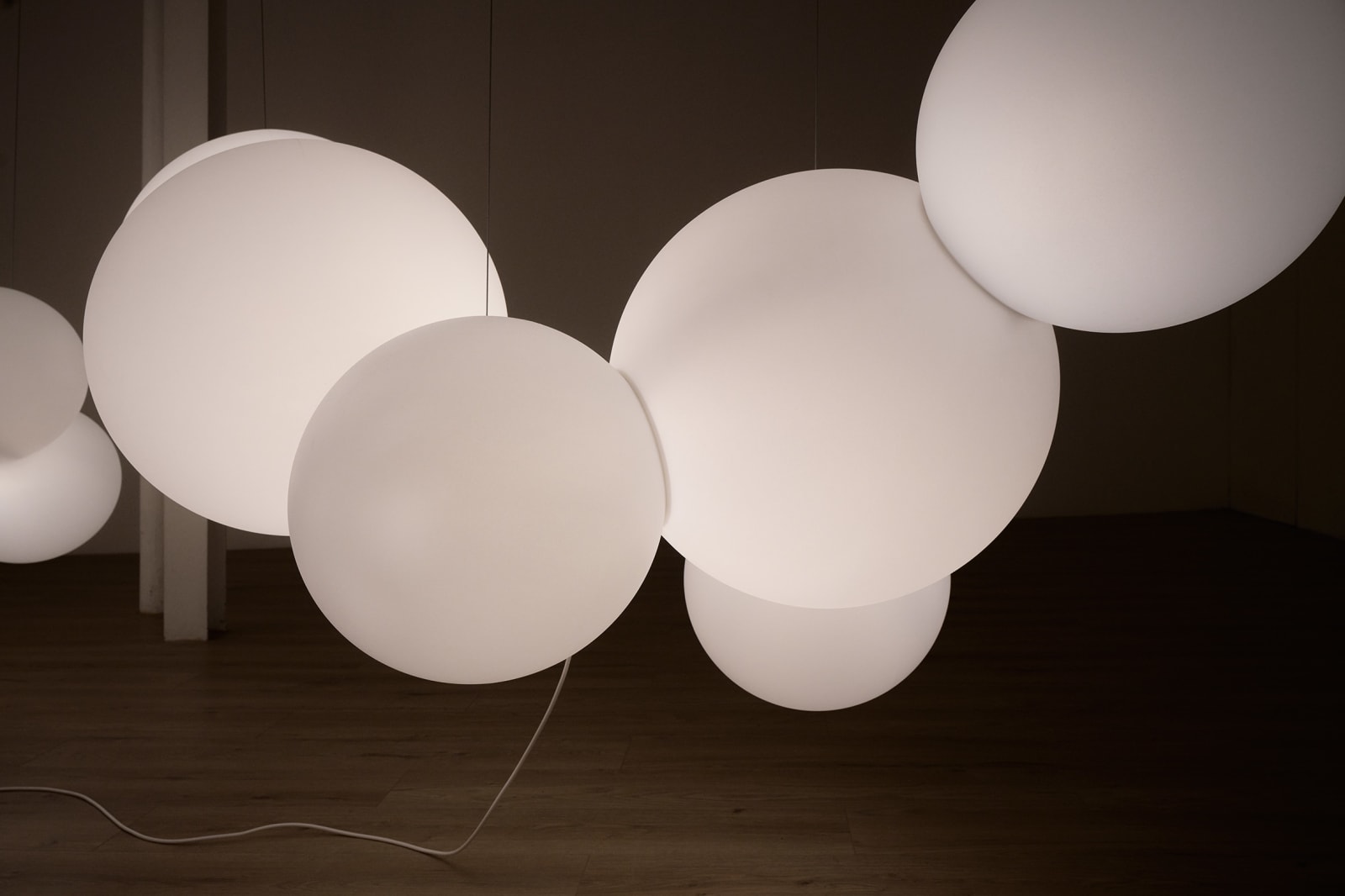 Charles Petillon, Altocumulus 23 (with light), 2022