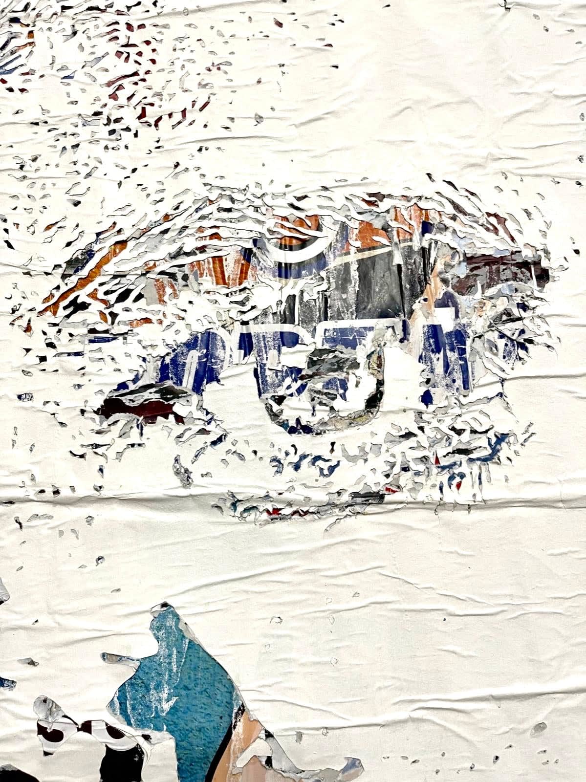 Vhils, Splice Series #09, 2024