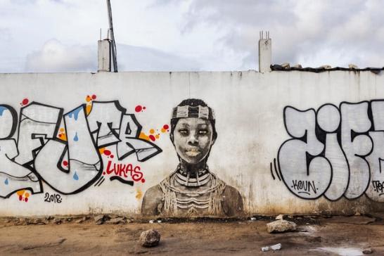 Yz, Aïcha Marcory, série Street Vendors, 2018