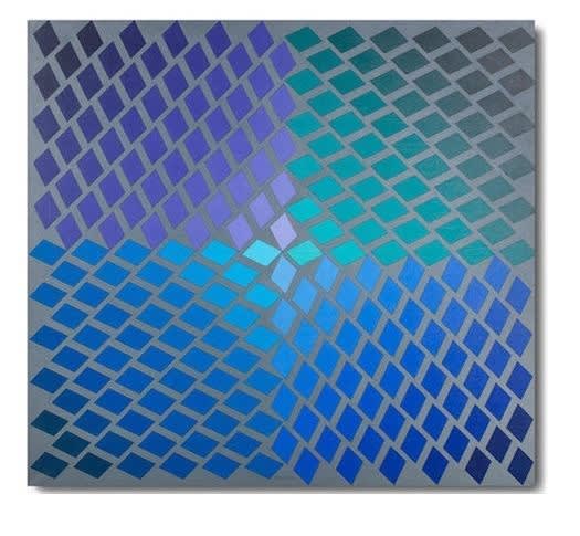 Victor Vasarely, Tau - 2, 1973