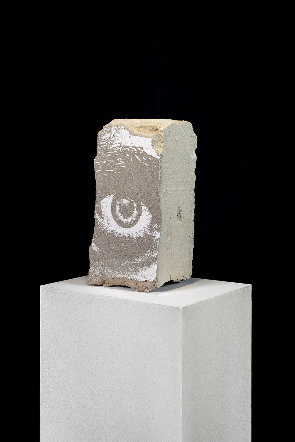 Vhils, Splitter series #09, courtesy Danysz gallery