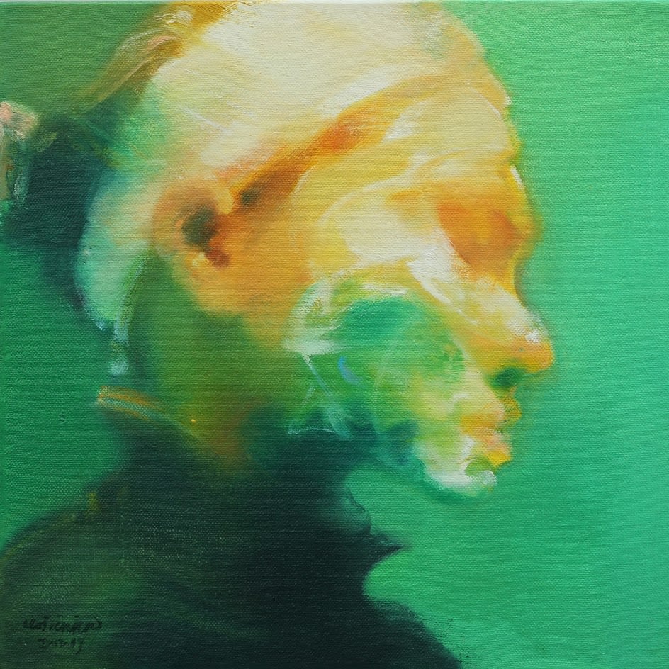 Wu Jianjun, Portrait of a woman 1, 2017