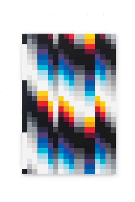 Felipe Pantone, Chromadynamica #98, 2019