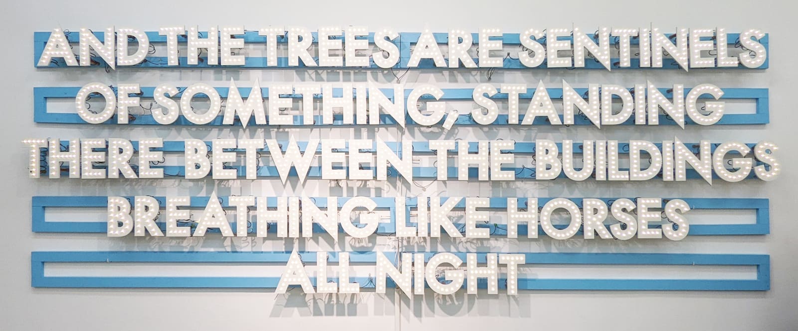 Robert Montgomery, Sentinels, 2012